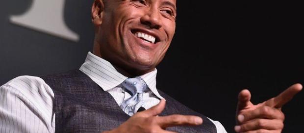 Dwayne The Rock Johnson el famoso actor de peliculas de acción Dwayne The Rock Johnson el famoso actor de peliculas de acción