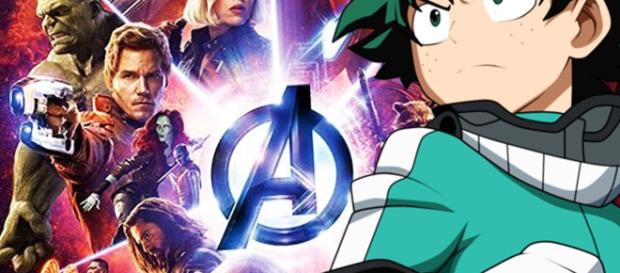El clip de mi héroe Academia x Vengadores: Guerra del Infinito se abre, como de costumbre, con el preámbulo de todo poder del estudiante de 1-A. El clip de mi héroe Academia x Vengadores: Guerra del Infinito se abre, como de costumbre, con el preámbulo de todo poder del estudiante de 1-A.