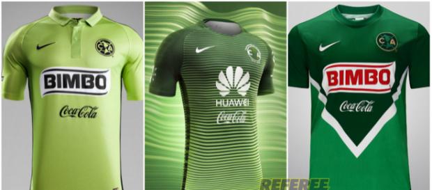 El conjunto americanista tendrá un nuevo uniforme verde. El conjunto americanista tendrá un nuevo uniforme verde.