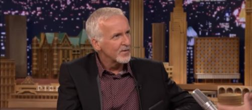 James Cameron talking about his documentary Deepsea Challenge 3D. [Image via The Tonight Show Starring Jimmy Fallon/YouTube screencap]