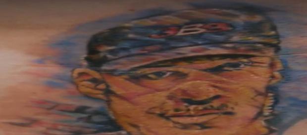 Tattoo of LaVar -- Ball in the Family/Facebook Tattoo of LaVar -- Ball in the Family/Facebook