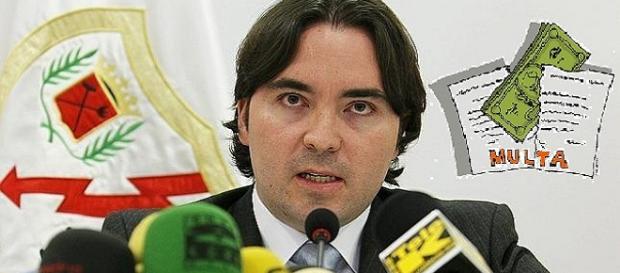 Martín Presa, en una rueda de prensa. Martín Presa, en una rueda de prensa.
