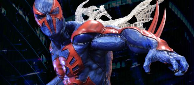 Spider-Man en su versión 2099 en forma digital Spider-Man en su versión 2099 en forma digital