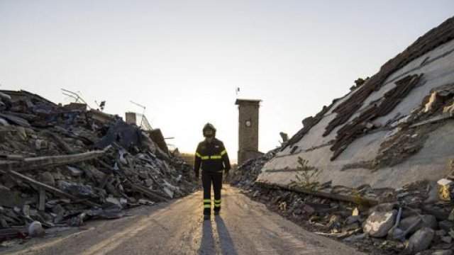 Amatrice 20 mesi dopo il terremoto: paesaggio lunare.
