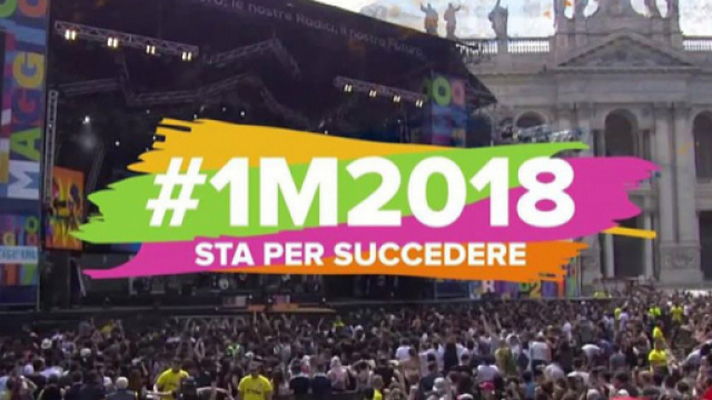 Concerto Primo Maggio 2018 a Roma