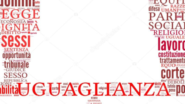 Nuage de Tags uguaglianza — Photographie lifeinapixel © #13407416 - depositphotos.com