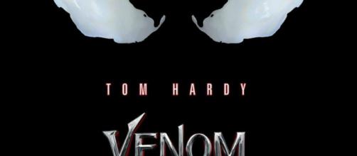 Póster de Venom, protagonizada por Tom Hardy