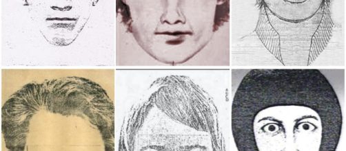 Composite sketches of 'Golden State Killer' (image via California Law Enforcement - WikiMedia Commons)