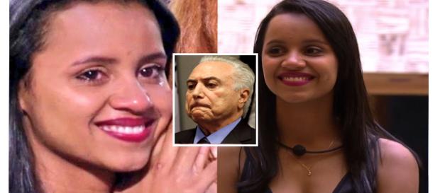 A ex-BBB deu o que falar com mensagem para Michel Temer A ex-BBB deu o que falar com mensagem para Michel Temer