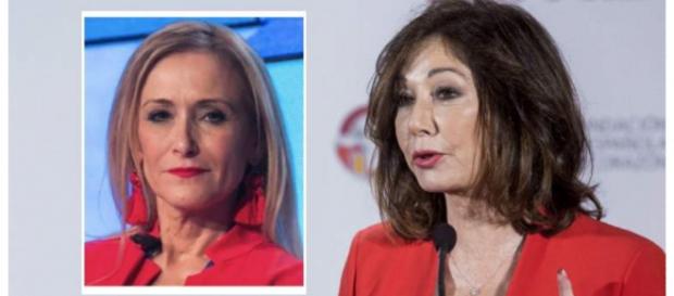 Ana Rosa Quintana y Cifuentes en imagen Ana Rosa Quintana y Cifuentes en imagen