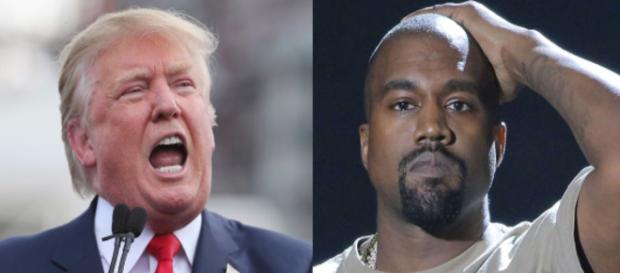 Donald Trump, Kanye West, via Twitter Donald Trump, Kanye West, via Twitter