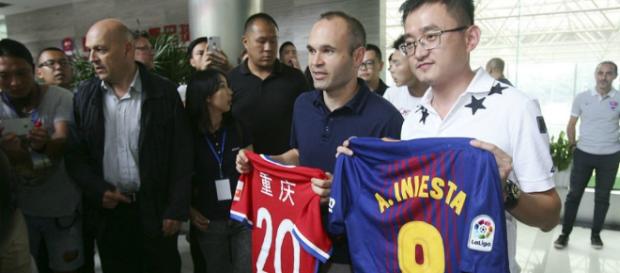 Liga China: Los caminos de Iniesta conducen al Chongqing Dangdai ... - marca.com Liga China: Los caminos de Iniesta conducen al Chongqing Dangdai ... - marca.com
