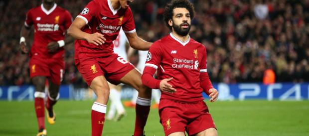 Liverpool de Salah está em alta Liverpool de Salah está em alta