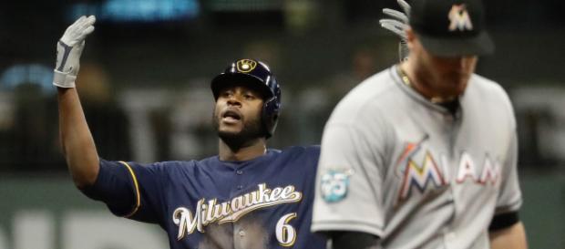 Lorenzo Cain ha sido la pieza clave en ofensiva para los Brewers. MLB.com. Lorenzo Cain ha sido la pieza clave en ofensiva para los Brewers. MLB.com.