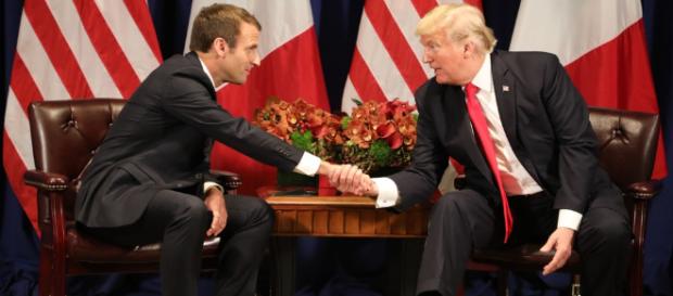 Macron avec des résultats en demi-teinte, désaccord avec Trump et ovation au Congrès Macron avec des résultats en demi-teinte, désaccord avec Trump et ovation au Congrès