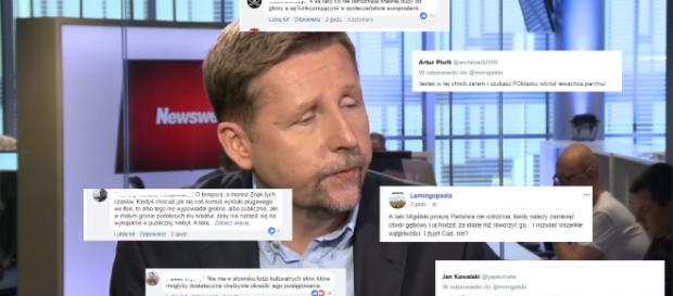 Marek Migalski kontra internauci (twitter.com). Marek Migalski kontra internauci (twitter.com).