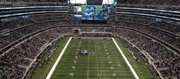 The NFL Draft is hosted at AT&T Stadium -(Image via Mahanga/Youtube) The NFL Draft is hosted at AT&T Stadium -(Image via Mahanga/Youtube)