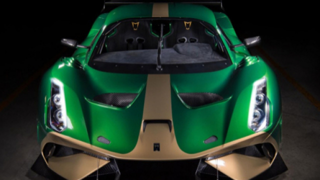 La Brabham BT62, qui con una delle livree storiche