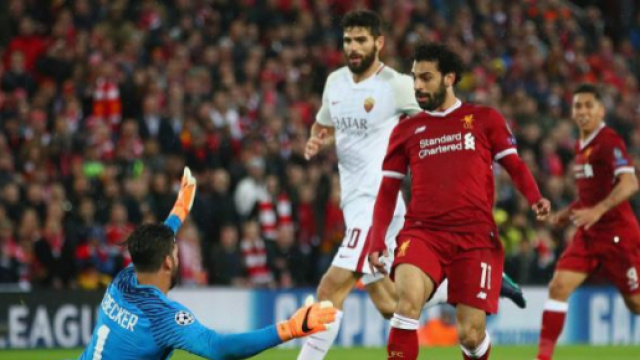 Mohamed Salah segna il gol del 2 a 0