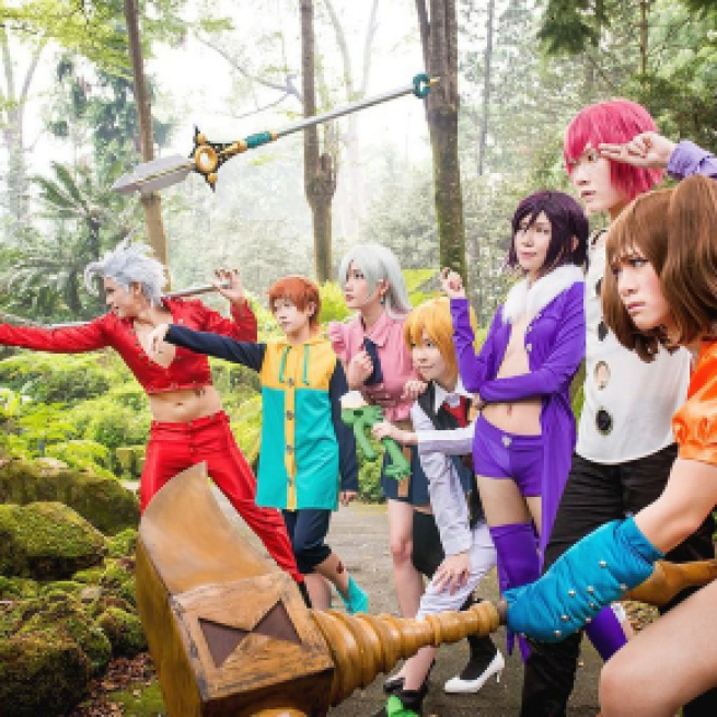 Nanatsu no Taizai - Merlin, Meliodas, Elizabeth, King, Diane, Ban ... - pinterest.es