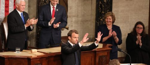 Macron atacó el nacionalismo en el Congreso de EE.UU. - LA NACION - com.ar