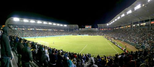 The L.A. Galaxy in action. - [Photo provided by Roman Fuchs / Wikimedia Commons]