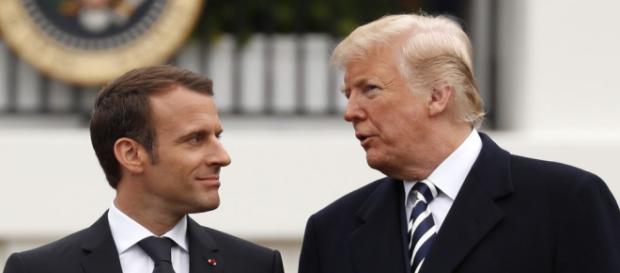 A Washington, Macron fait état d'une "avancée" sur l'Iran ... - challenges.fr A Washington, Macron fait état d'une "avancée" sur l'Iran ... - challenges.fr