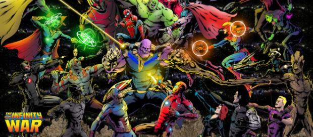 Avengers: Infinity War (Vengadores: Infinity War en España) es una película estadounidense de superhéroes de 2018. Avengers: Infinity War (Vengadores: Infinity War en España) es una película estadounidense de superhéroes de 2018.