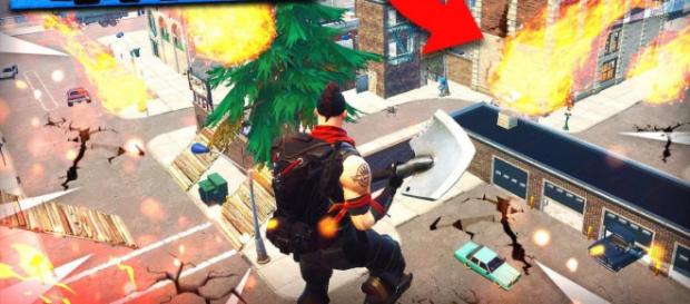 Destructive meteor coming to "Fortnite." Destructive meteor coming to "Fortnite."