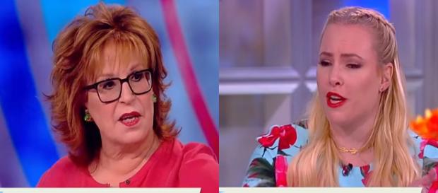 Joy Behar, Meghan McCain, via YouTube Joy Behar, Meghan McCain, via YouTube