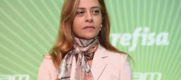 Leila Pereira é a dona da patrocinadora do clube Leila Pereira é a dona da patrocinadora do clube