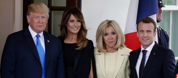 Macron's US state visit via abcnews.com Macron's US state visit via abcnews.com