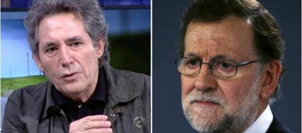 Miguel Ríos y Rajoy en imagen de archivo Miguel Ríos y Rajoy en imagen de archivo