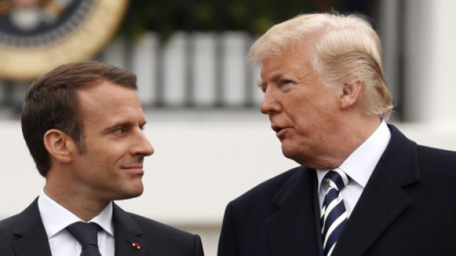 A Washington, Macron fait état d'une "avancée" sur l'Iran ... - challenges.fr