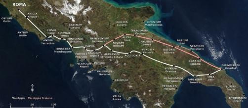 L'Appia Day 2018 unisce moltissime manifestazioni culturali previste tra Roma e Brindisi. - wikipedia.org