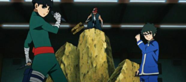 El Equipo 5 está compuesto por Metal Lee, Iwabee Yuino y Denki Kaminarimon El Equipo 5 está compuesto por Metal Lee, Iwabee Yuino y Denki Kaminarimon
