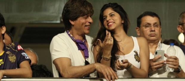 Shah Rukh Khan and Suhana Khan (Image via Hotstar.com) Shah Rukh Khan and Suhana Khan (Image via Hotstar.com)