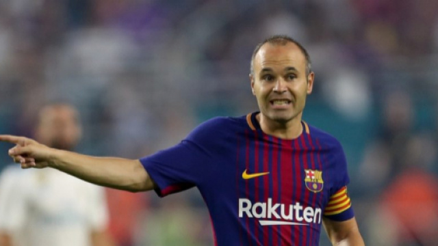 Andres Iniesta ha annunciato il suo abbandono del Barcellona a fine stagione.