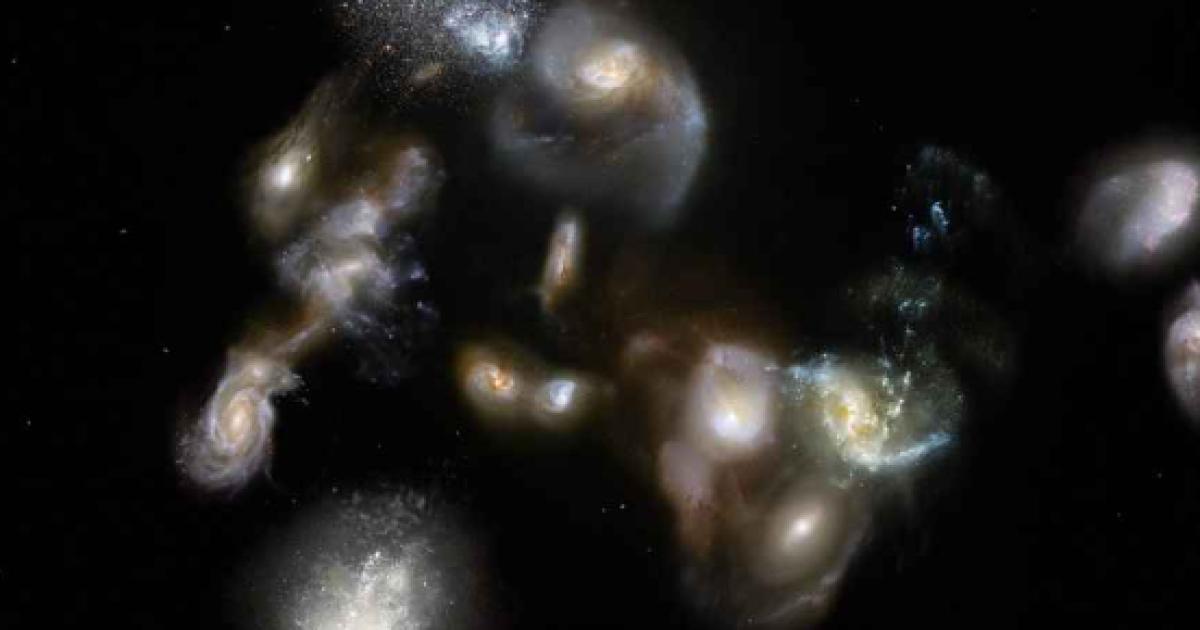 Scoperto un nuovo 'ammasso' di galassie