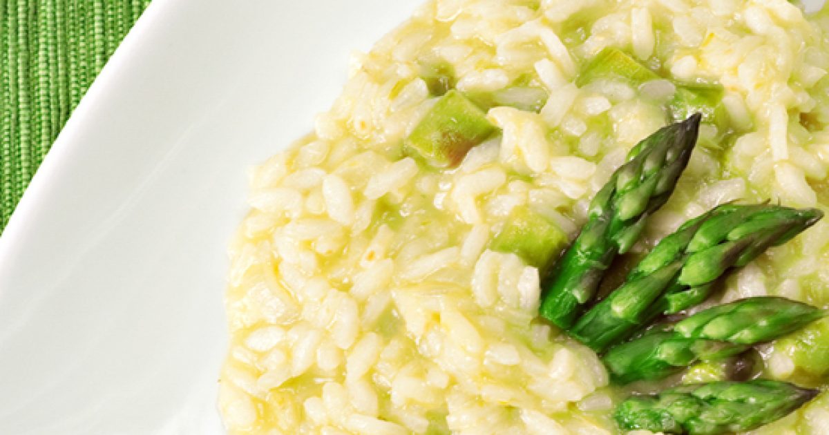 La ricetta del risotto agli asparagi