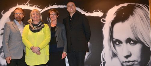Björn Ulvaeus and Mattias Hansson during the opening of ABBA: The Museum (Image credit – Frankie Fouganthin, Wikimedia Commons)