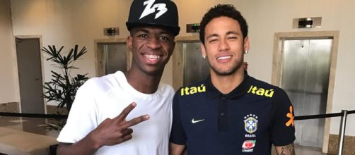 Vinicius Junior ya conoce a Neymar - mundodeportivo.com