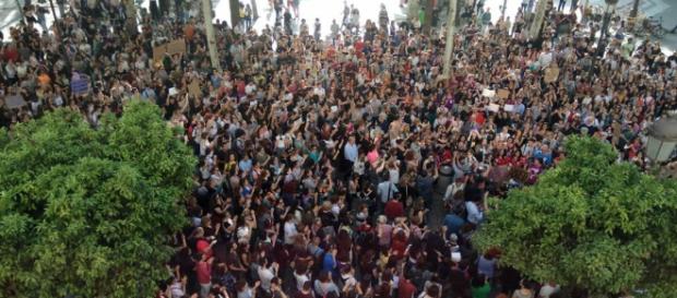 FOTOS | Concentraciones contra la sentencia de 'la manada' en toda España FOTOS | Concentraciones contra la sentencia de 'la manada' en toda España