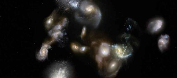 Scoperto un nuovo 'ammasso' di galassie Scoperto un nuovo 'ammasso' di galassie