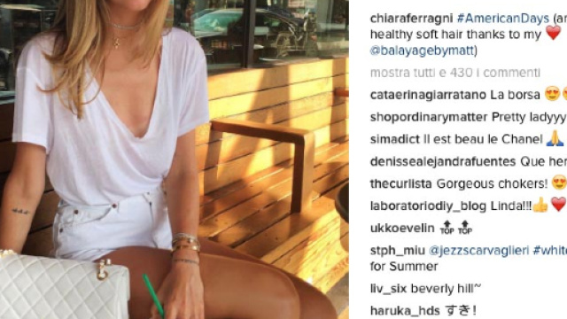 Chiara Ferragni: la pi&ugrave; cliccata