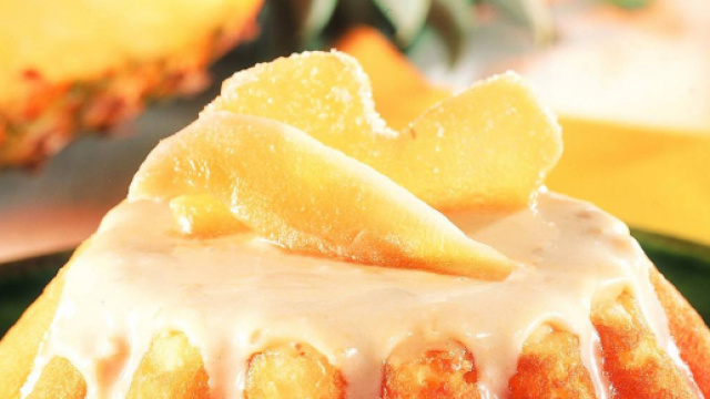 Flan all'ananas, gusto ed effetto