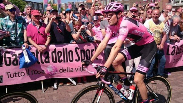 Tom Dumoulin, campione in carica del Giro d'Italia