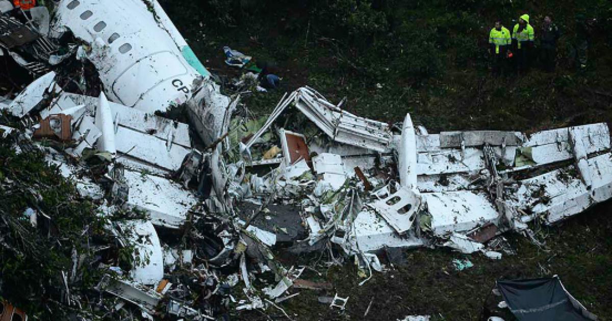 Disastro aereo di Chapecoense, strage provocata dalla mancanza di