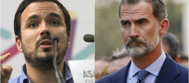 Alberto Garzón y Felipe VI en imagen Alberto Garzón y Felipe VI en imagen