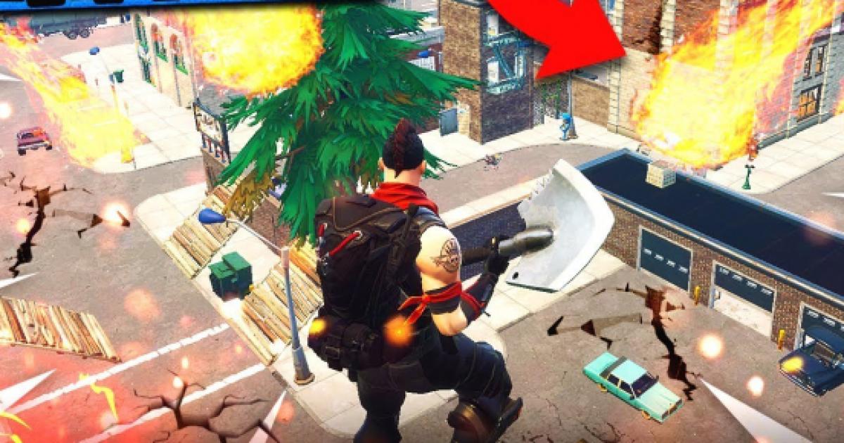 Fortnite Battle Royale Destructive Comet To Hit Tilted Towers - fortnite battle royale destructive comet to hit tilted towers